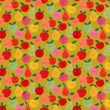 Apples/Pears Happy Fruit - Dashwood Studio Cotton (HAPP2062)