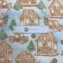 Gingerbread Village - 3 Wishes Cotton