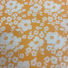 Blossom Orange - Fabric Editions Cotton
