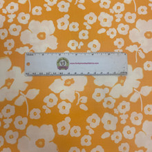 Blossom Orange - Fabric Editions Cotton