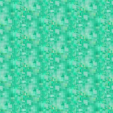 Divine Nature Turquoise Digital Tiles - Clothworks Cotton (Y3889-101 Turquoise)
