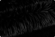 Black Dreamy Fur - Shannon Fabrics