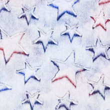 Spangled Prism Stars Luxe - Shannon Fabrics Cuddle Minky