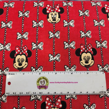 Minnie Mouse Bow - Springs Creative Flannel