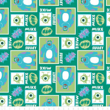 Mike & Sully Blocks - Camelot Fleece (853000023A-01) 