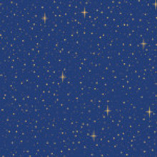 Blue Christmas Wishes Starry Sky - Riley Blake Cotton (C15046R-BLUE)