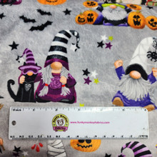 Multi Gnomoween Digital - Shannon Fabrics Cuddle Minky