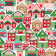 Village Packed - 3 Wishes Cotton (21020-mul)