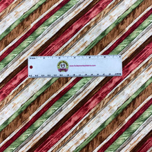 Multi Diagonal Stripe - 3 Wishes Cotton