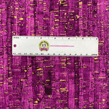 Violet Metallic Cork Like Appearance - Windham Fabrics Cotton