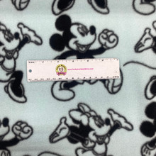 Blue Mickey and Minnie - Springs Creative Fleece (80613-A62078)