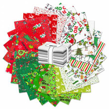 Fat Quarters - 25 piece Grinch - Robert Kaufman Cotton (FQ-2147-25)