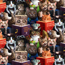 Cat's Meow - Elizabeth's Studio Cotton (41005)