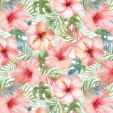 Tropical Blush Floral - David Textiles (DX44973C1)