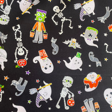 Glow-O-Ween Friends Glow in the Dark - Benartex Cotton