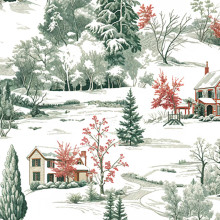 Tinseltown Spruce Digital - Shannon Fabrics Minky (dctinseltownspruce)