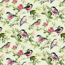 Among the Branches Birds - Wilmington Prints Cotton (39756-779)