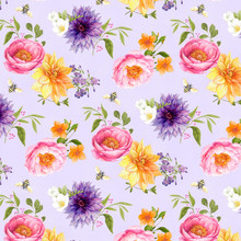 In Bloom Lavender - Wilmington Prints Cotton (33882-665)