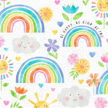Raindrops & Sunshine - Wilmington Prints Cotton (68550-953)