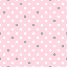 Pink Multi Dots Flannel - 3 Wishes Flannel (12439-PINK)