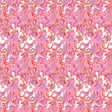 Paisley Pink Wanderlust Quilting Cuddle - Shannon Fabrics (QCWLPAISLEYPINK)