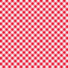 Candy Apple Gingham - Cottage Rose Lane Quilting Cuddle - Shannon Fabrics (QCCRGINGHAMCANDYAPPLE)