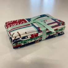 Fat Quarters - 5 piece Believe - 3 Wishes Cotton