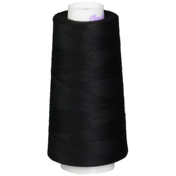 Black Maxi-Lock Polyester Serger Thread 50wt - 3000yds Black Maxi-Lock Polyester Serger Thread 50wt - 3000yds
