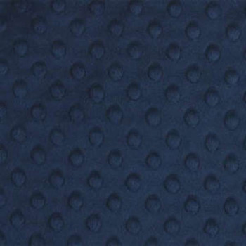 Navy Dimple Minky - Shannon Fabrics Navy Dimple Minky - Shannon Fabrics