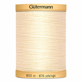 Light Cream #919 Cotton Thread - 800m (4080919) Light Cream #919 Cotton Thread - 800m (4080919)