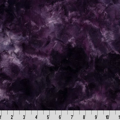 Plum Galaxy - Shannon Fabrics Cuddle Minky (lcgalaxyplum)