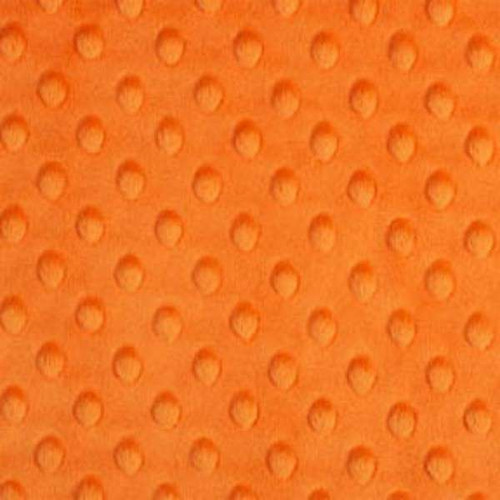 Orange Dimple Minky - Shannon Fabrics