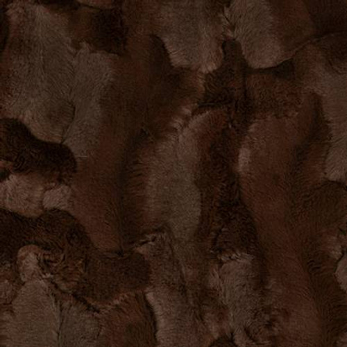 Chocolate Hide - Shannon Fabrics Cuddle Minky (lchidechocolate)