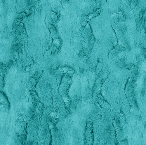 Teal Glacier - Shannon Fabrics Cuddle Minky (LCGLACIERTEAL)