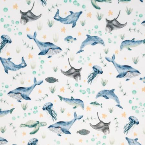 Under the Sea Digital - Shannon Fabrics Cuddle Minky