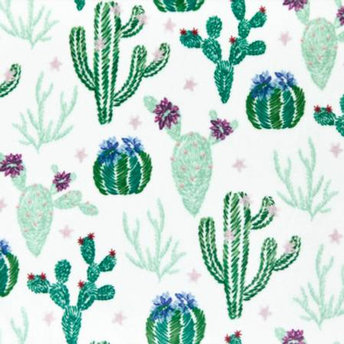 Sew Succulent Digital - Shannon Fabrics Cuddle Minky (DCSEWSUCCULENTIVY)