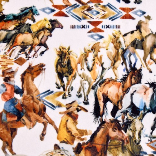 Woodland Wranglers Digital - Shannon Fabrics Cuddle Minky (dcwranglerswoodland)