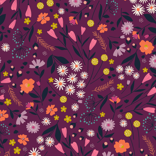 Forest Flora - Woodland Wander - Dashwood Studio Cotton (wood2519)