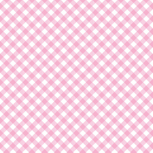 Gingham Plaid Pink - Benartex Cotton