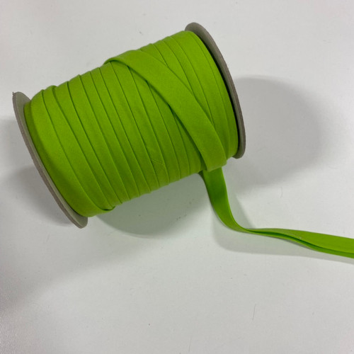 Lime Green Double fold Bias Tape