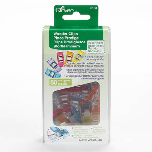 Wonder Clips - Assorted colours, Accessories