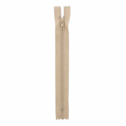 17.75cm/7in Zipper - Beige