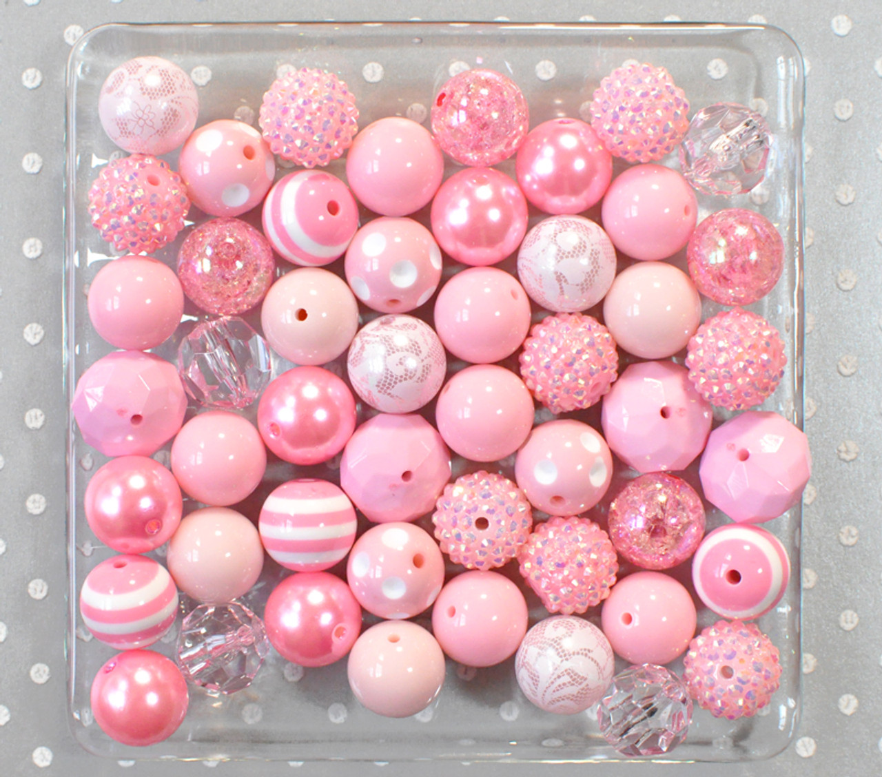 20mm beads, Red Beads Variety Pack, Bubblegum beads wholesale, Chunky  beads, Bubble gum beads, Beads in Bulk, Red bead mix