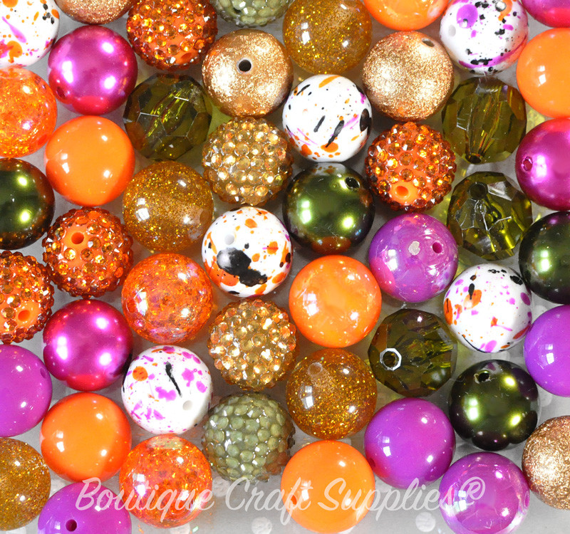 Fall Splatter bubblegum bead wholesale kit