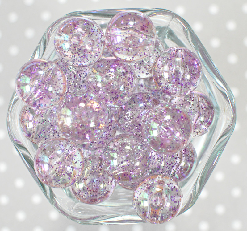 Pink Block Print Bubble w/ Silver Lurex