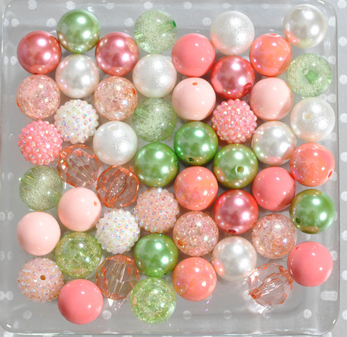 Peach Zest bubblegum bead wholesale kit