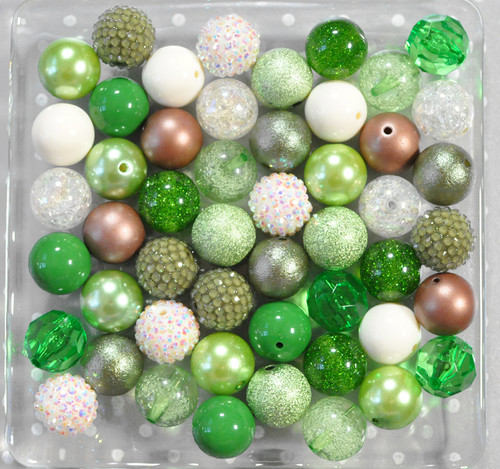 Matcha green bubblegum bead wholesale kit