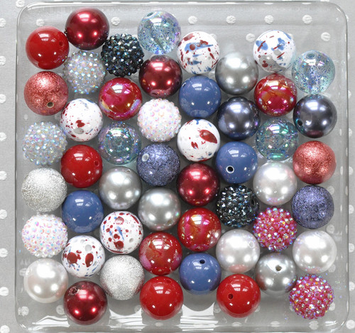 Americana bubblegum bead wholesale kit