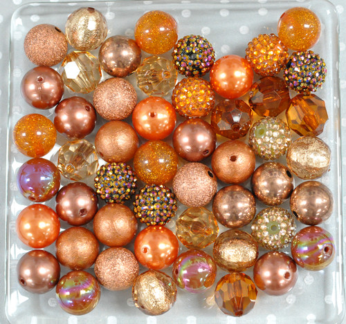 Copper Crush bubblegum bead wholesale kit