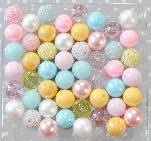 Baby shower bubblegum bead wholesale kit
